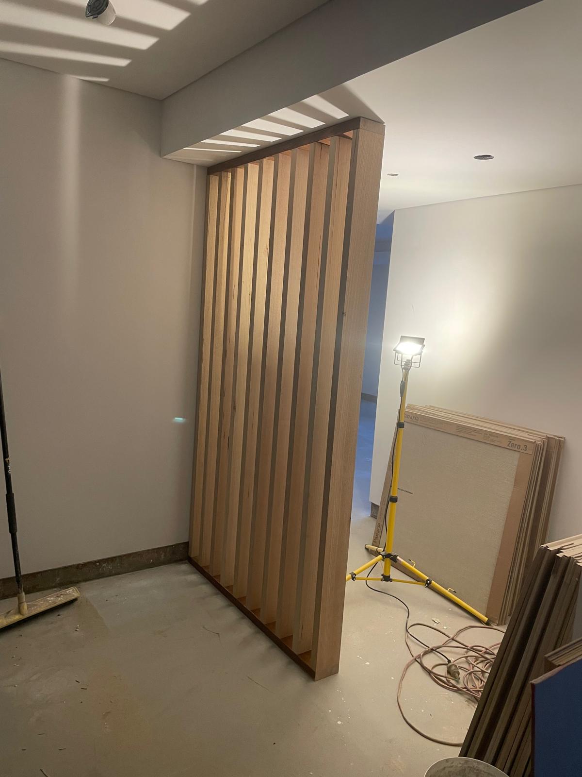 Timber Batten Room Divider