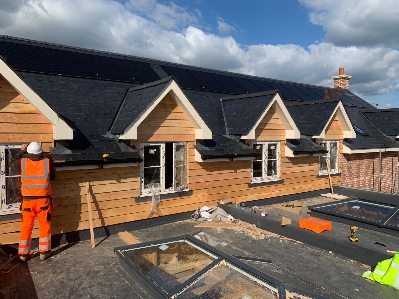 Timber Cladding & Dormer Build