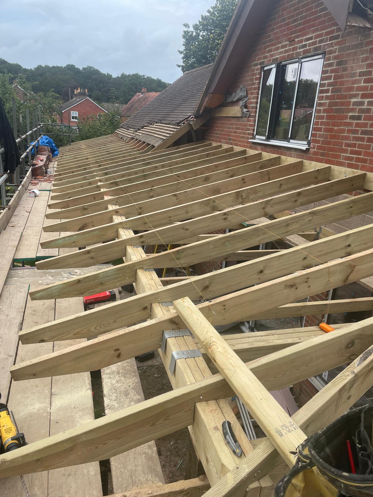 Pitched Roof & Rafter Framing